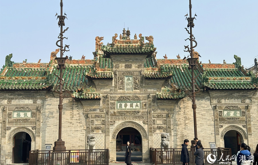 亳州花戲樓。人民網(wǎng) 吳宇揚(yáng)揚(yáng)攝