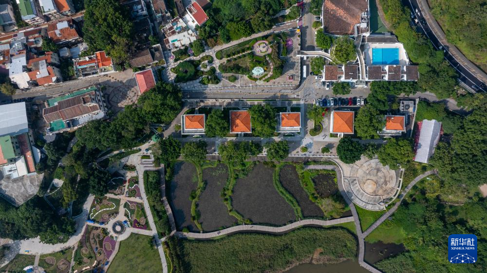 12月7日，澳門(mén)龍環(huán)葡韻（無(wú)人機(jī)照片）。