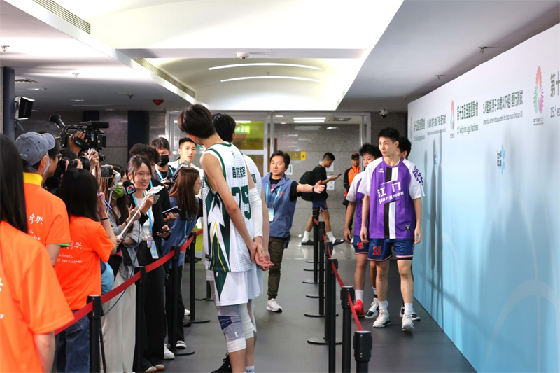 傳媒采訪演練。第十五屆全國運動會及全國第十二屆殘疾人運動會暨第九屆特殊奧林匹克運動會澳門賽區(qū)籌備辦公室供圖