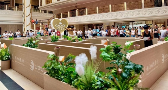 圖為“Minigame 迷你定向迷宮”引人入勝。主辦方供圖