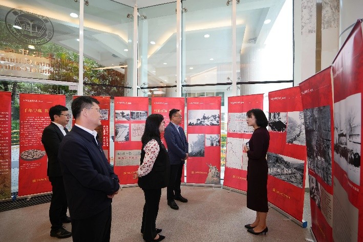 圖為紅旗渠歷史圖片展。（主辦方供圖）
