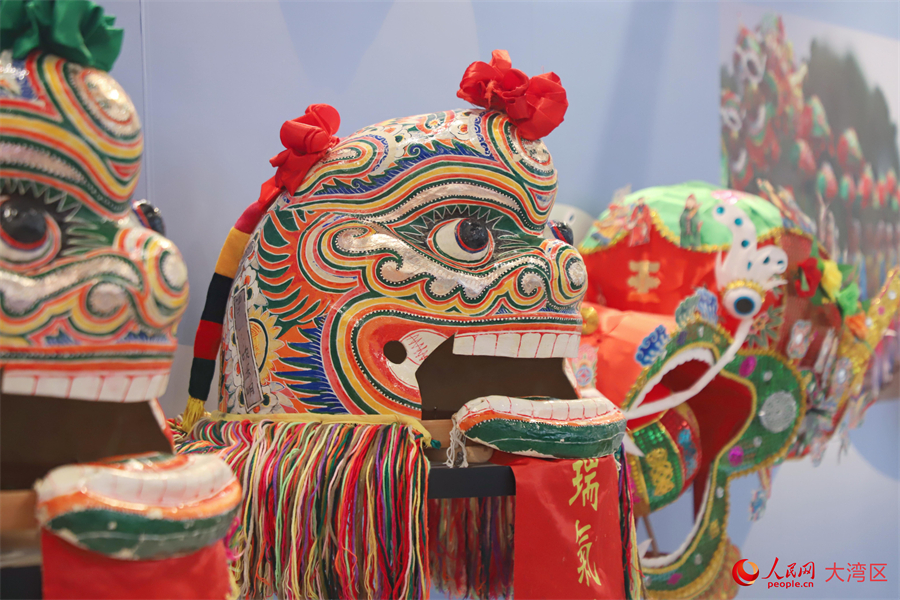 定南瑞獅。人民網(wǎng) 吳宇揚(yáng)揚(yáng)攝