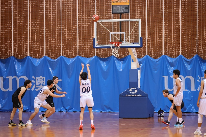 圖為國際名?；@球賽在澳門大學舉行。澳門大學供圖