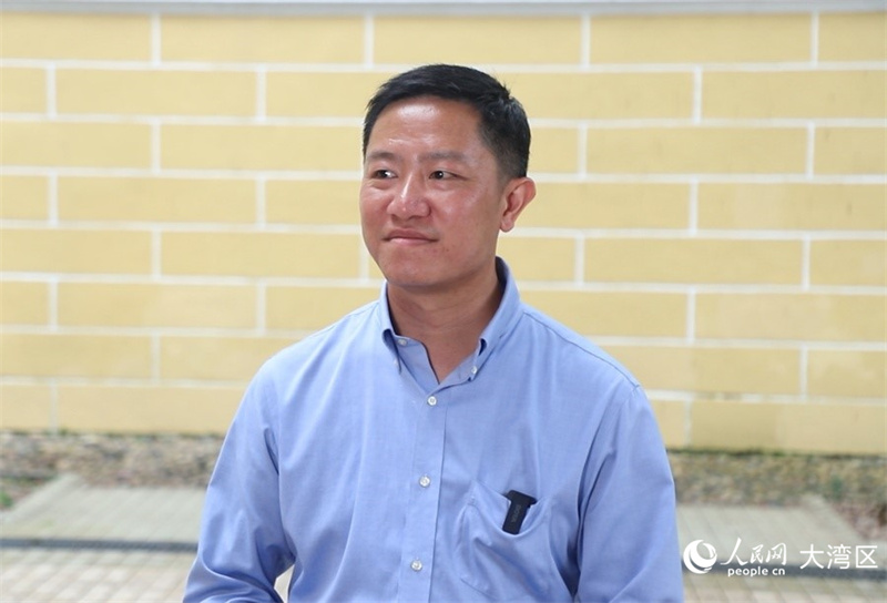 澳門特區(qū)政府文化局文化遺產(chǎn)保護(hù)處處長何卓鋒接受采訪。人民網(wǎng) 吳宇揚(yáng)揚(yáng)攝