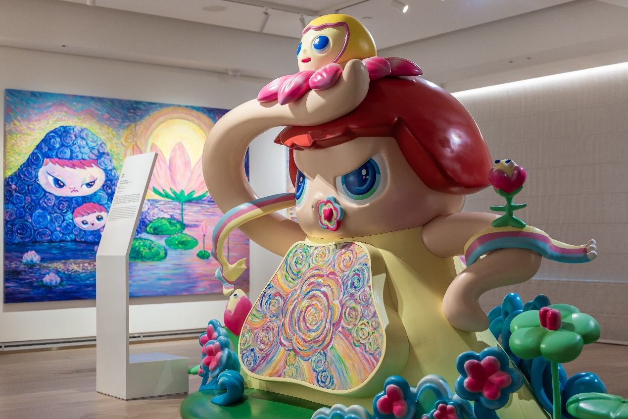 圖為平行展《無界藝象：國際當(dāng)代藝術(shù)展》作品。（主辦方供圖）