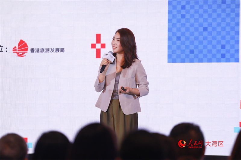 騰訊微信戰(zhàn)略研究院院長(zhǎng)周博云致辭。人民網(wǎng) 吳宇揚(yáng)揚(yáng)攝