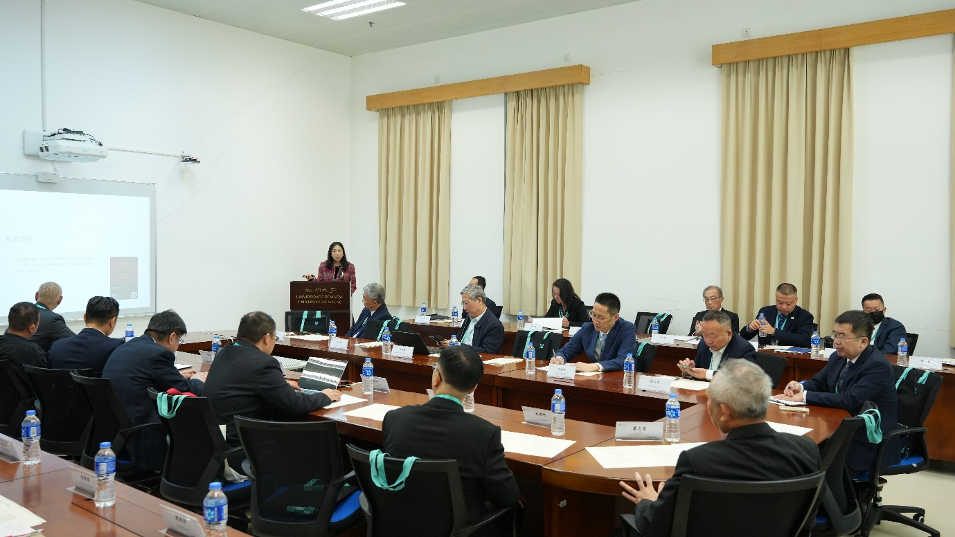 圖為“打造中西文明互鑒的文化金名片”學(xué)術(shù)研討會。（澳門大學(xué)供圖）