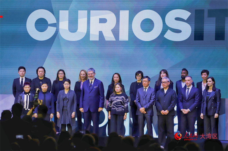 “設(shè)計營商周2025”在香港開幕。實習(xí)生 鄭捷晟攝