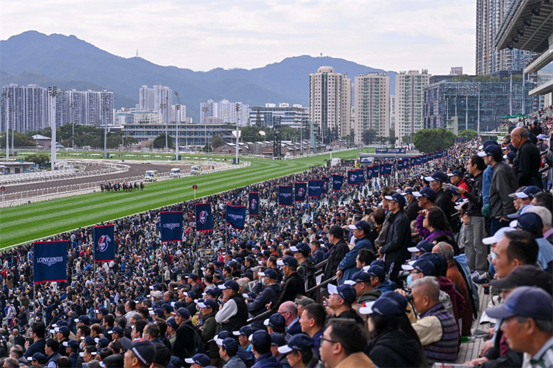 2025年“浪琴香港國際賽事”現(xiàn)場氣氛熱烈。主辦方供圖