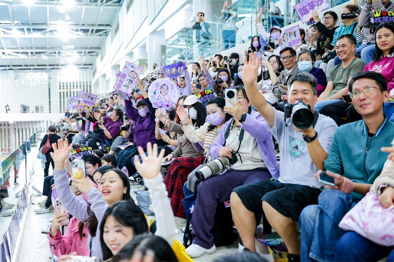 圖為“國家跳?夢之隊大匯演*活力行2025”受到觀眾熱烈歡迎。主辦方供圖