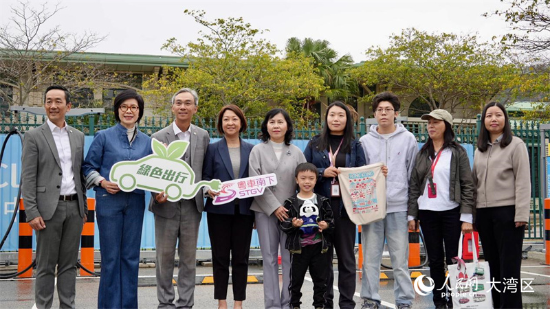 香港大嶼山充電站迎首批跨境旅客。實(shí)習(xí)生張雨潔攝