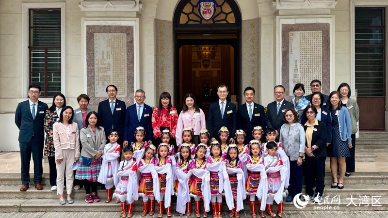 香港保良局舉行新春團拜。人民網(wǎng) 吳宇揚揚攝