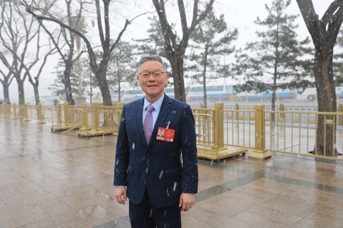 全國人大代表、澳門科學技術協(xié)進會會長崔世平。受訪者供圖