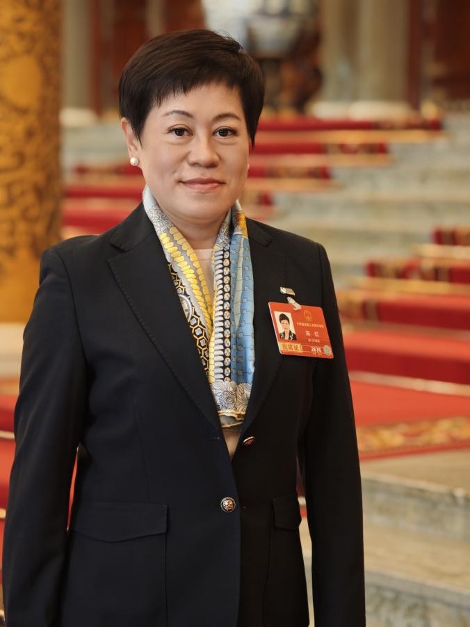 全國人大代表、澳門濠江中學(xué)副校長陳虹。受訪者供圖