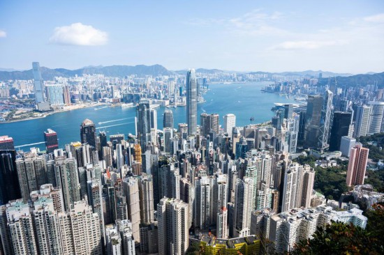 香港城市風(fēng)光。新華社記者 陳鐸 攝（資料照片）