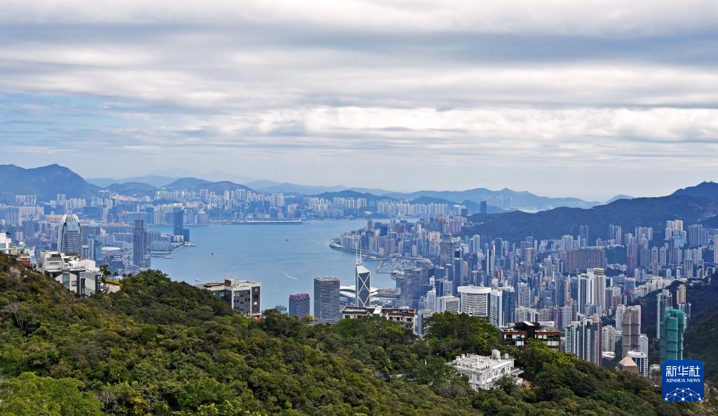 這是2025年2月11日拍攝的香港城市風(fēng)光。新華社記者 陳鐸 攝